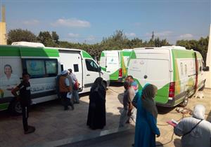 حملات علاج بالمجان و 10 عيادات متنقلة بالبحيرة