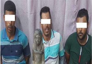 الأمن العام يضبط 3 أشخاص بحوزتهم تمثال أثري بالشرقية