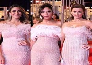 بالصور.. الريش يغلب على إطلالات نجمات افتتاح مهرجان "الجونة".. أيهن الأجمل؟