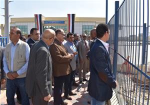 بالصور.. وزير الشباب والرياضة يفتتح مجمع الصالات المغطاة بالفيوم