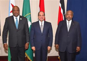 الرئيس السيسي يؤكد أهمية توفيق وجهات النظر بين كينيا وجيبوتي
