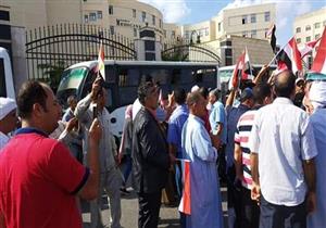 مسيرات مؤيدة للرئيس السيسي في ميادين المحافظات