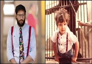  صورة| أحمد أمين يبدأ تحدى "لمة العيلة"