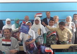 توزيع ٤٢٥ حقيبة مدرسية على التلاميذ بمدارس سانت كاترين