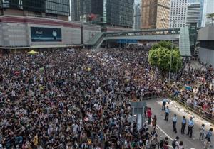 متظاهرو هونج كونج يعتزمون تسليم التماس للقنصلية الأمريكية