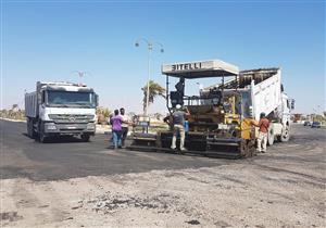 فتح شارع طابا بعد 4 سنوات من إغلاقه في جنوب سيناء.. صور