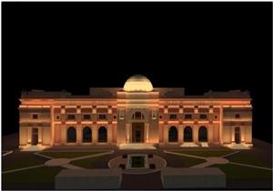 بالصور.. رئيس الصوت والضوء يكشف خطة إضاءة ميدان التحرير والمتحف المصري