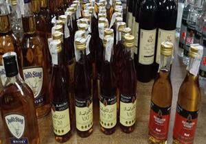 مباحث الأموال العامة تداهم محل خمور بدون ترخيص بمدينة نصر 