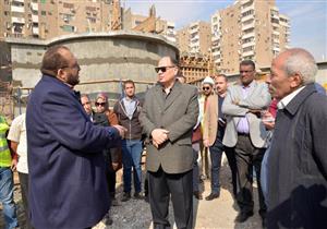 بالصور.. محافظ أسيوط يتفقد أعمال إحلال وتجديد محطة مياه التشيكي