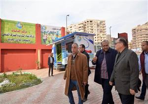 بالصور.. محافظ أسيوط يتفقد شركة المياه