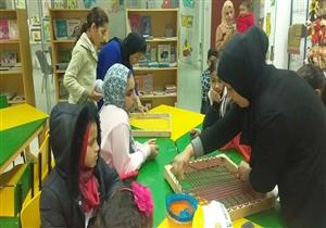 بالصور.. ورشة تدريب على "أشغال النول" بثقافة جنوب سيناء