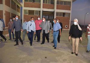 بعد توقف 20 عامًا.. محطة الصرف الصحي في منفلوط تعود للعمل -صور