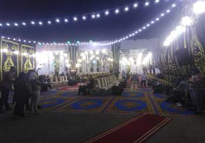 بدء توافد المعزين لمراسم عزاء الفنان محمود ياسين