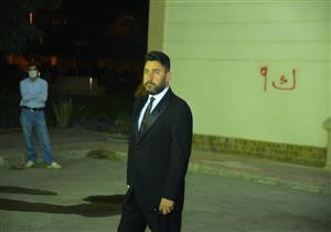 أحمد شاكر عبد اللطيف يقدم العزاء في وفاة محمود ياسين بالشيخ زايد (صور)