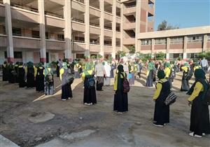 "جرس الحصة ضرب".. 6 مشاهد في أول يوم دراسي بالإسكندرية- صور 