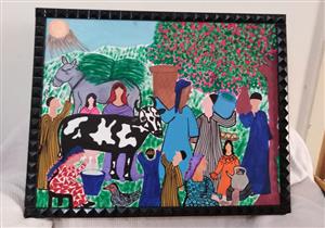 حلم فنانة طال انتظاره.. قصة "عفاف" مع "عادات الصعايدة وأبلة أوجنيه" -صور