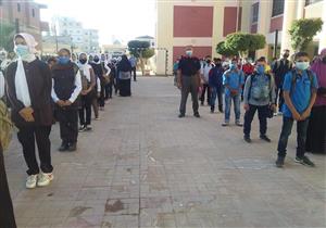 20 صورة ترصد الالتزام بالإجراءات الاحترازية في مدارس كفر الشيخ 