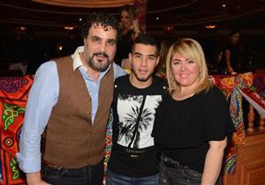 أحدث ظهور لنجل مجدي كامل ومها أحمد