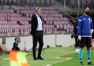 كومان: إيبار استحق ركلة جزاء أمام ريال مدريد