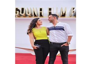 أيتن عامر عن زوجها :"محظوظة بوجوده في حياتي"