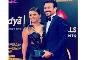 الكابلز علا رشدي وأحمد داود بإطلالة جديدة من "الجونة"