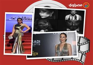 النشرة الفنية| منة شلبي تقبل يد يسرا ورقص أيتن عامر وأزمة مسلسل "نمرة 2" 