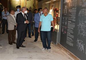 صور.. محافظ جنوب سيناء يتفقد الاستعدادات النهائية لافتتاح متحف شرم الشيخ
