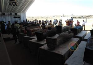 وزير الآثار من سقارة: اكتشاف 59 تابوتا ومازال العمل جاريا