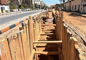 إحلال وتجديد شبكات مياه الشرب والصرف الصحي في أسوان