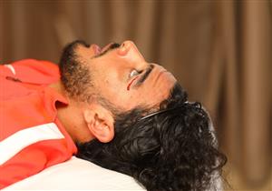 حجاج عويس يخضع لجراحة بسيطة في الوجه بعد إصابته في مران المصري