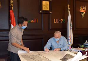 وفقاً للتصوير الجوي .. وصول 353 لوحة لكتل الحيز العمراني في الأقصر