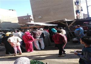 مصرع عجوز صدمتها سيارة نقل بالمنوفية- صور