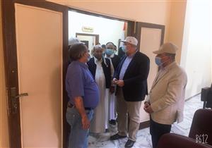 وزير الزراعة ومحافظ مطروح يفتتحان المبنى الإداري لمحطة بحوث سيوة