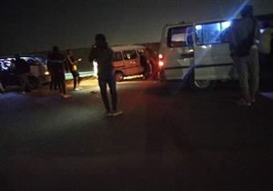مصرع 7 أشخاص في حادث سير على الصحراوي الغربي بالمنيا