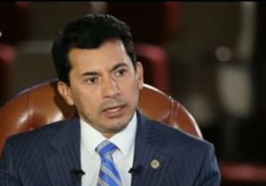  وزير الشباب يفتتح مهرجانًا رياضيًا ومعرض مشغولات يدوية بالعريش