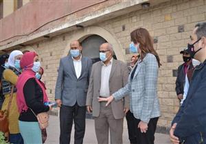 نائبة محافظ الجيزة تتفقد مدينة الطالبات بإمبابة "صور"