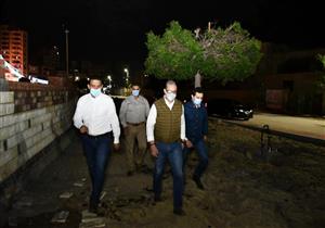 محافظ الفيوم يتفقد الأعمال النهائية لمشروع إحلال وتجديد "الكوبري العلوي" 