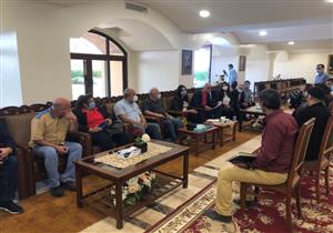 بالصور.. وفد اليونسكو يتفقد دير الأنبا مقار بوادي النطرون