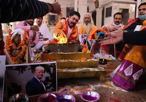 الانتخابات الأمريكية: صلوات في قرية هندية من أجل فوز ترامب (صور) 