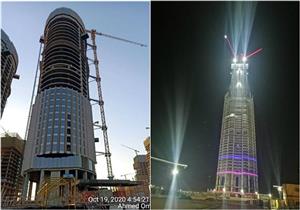 7 دقائق تصوير جوي.. كيف ظهرت أبراج العاصمة الإدارية بعد تنفيذ الدور الـ49؟ (فيديو)