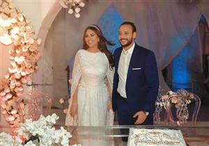  من الخطوبة لعقد القران.. أبرز إطلالات هنادي مهنا وأحمد خالد صالح