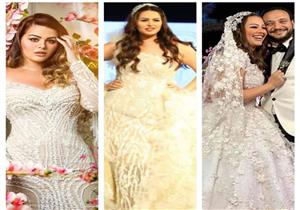  ارتدت فستان زفاف العام الماضي  بـ8 ملايين جنيه.. أبرز إطلالات هنادي مهنا 