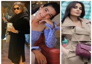 إطلالات اليوم: مريهان حسين بإطلالة شتوي.. وريا أبي راشد بفستان قصير