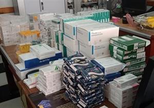 ضبط 1098 عبوة دواء ومستلزمات طبية مخالفة بالشرقية