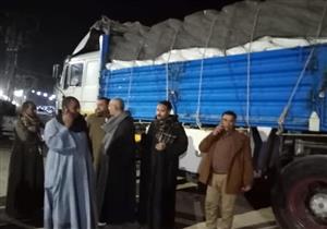 ضبط سيارة محملة بـ44 طن أسمدة غير مصرح بتداولها في سوهاج