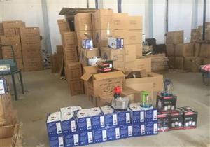 ضبط مصنع أدوات كهربائية بدون ترخيص في القليوبية 