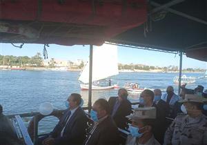 بالصور.. افتتاح مشروع مرسى معدية الأهالي في الأقصر