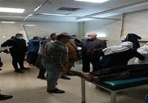 صحة كفر الشيخ: 13 مصابًا في "حادث قلين" - صور