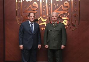 اللواء عباس كامل ينقل رسالة دعم وتأييد من الرئيس السيسي للشعب الليبي