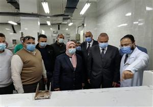 محافظ القليوبية يتفقد إجراءات مواجهة كورونا بمستشفى النيل بشبرا 